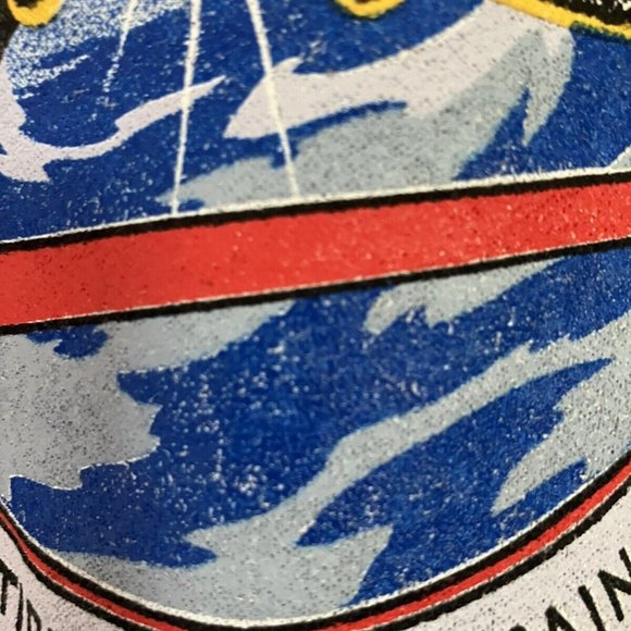 Vintage Disney World Mens Unisex Grey Sweater Jumper Epcot Mission Space Medium - Picture 4 of 7